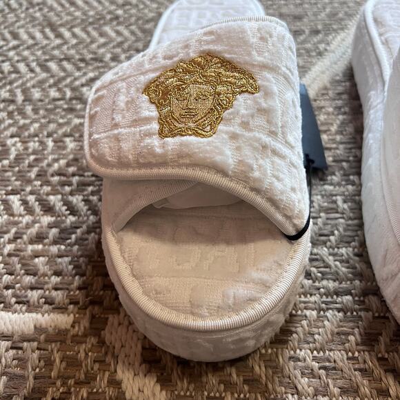 Versace Medusa Head platform slippers Sz 45 - Picture 3 of 7
